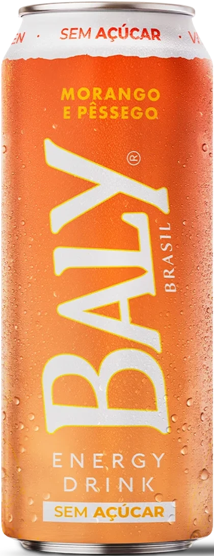 Baly Morango e Pêssego Sem Açúcar