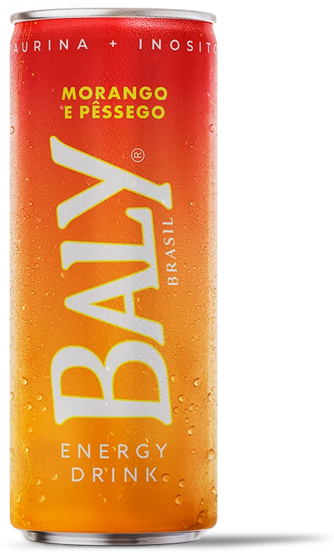 Baly Morango e Pêssego 250ml