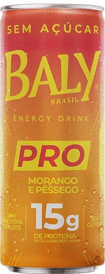 Baly Pro Morango e Pêssego 250ml