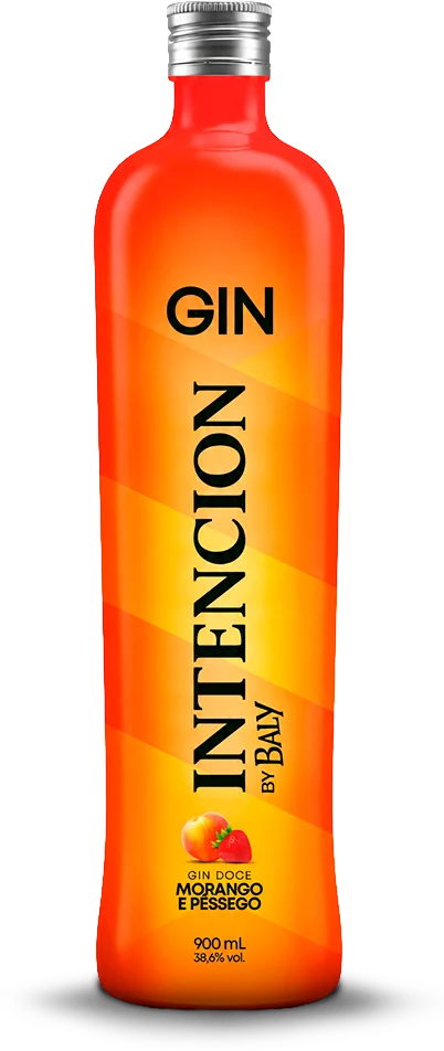 Gin Intencion Morango e Pêssego 900ml